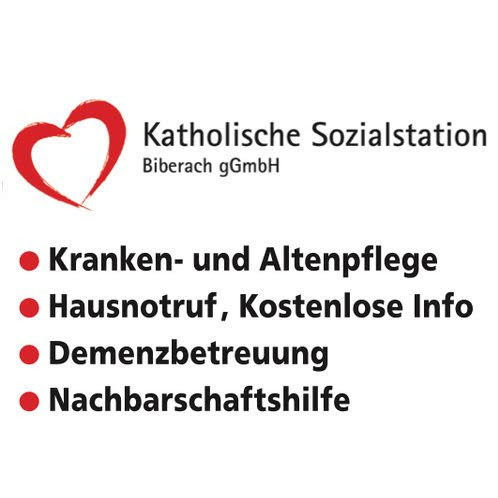 Logo des Unternehmens: Katholische Sozialstation Biberach gGmbH