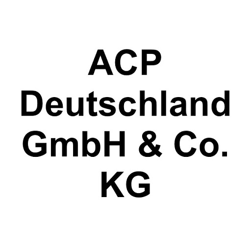 Logo des Unternehmens: ACP Deutschland GmbH & Co. KG