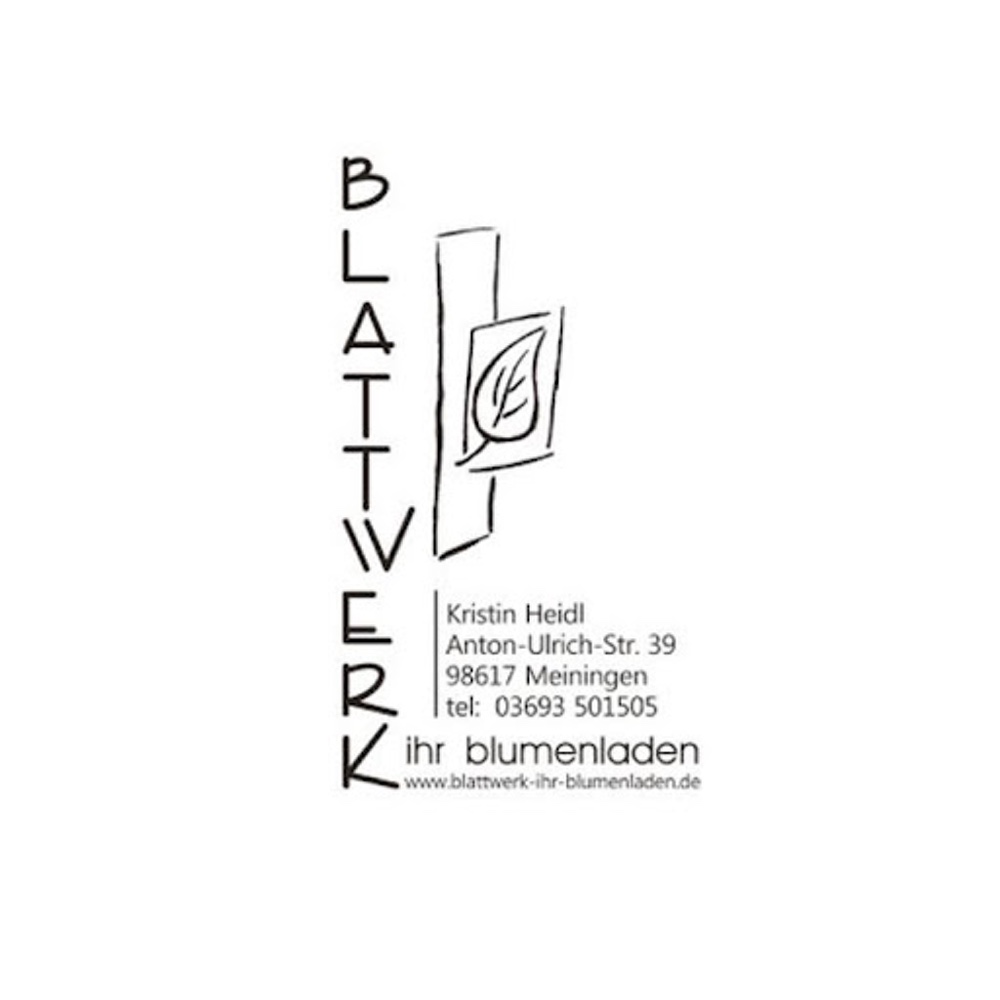 Logo des Unternehmens: Blattwerk - Ihr Blumenladen