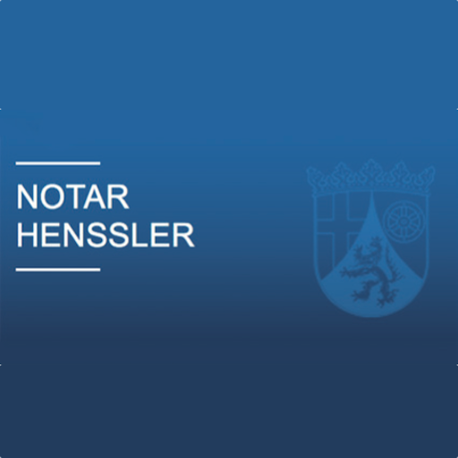 Logo des Unternehmens: Rolf Henssler Notar