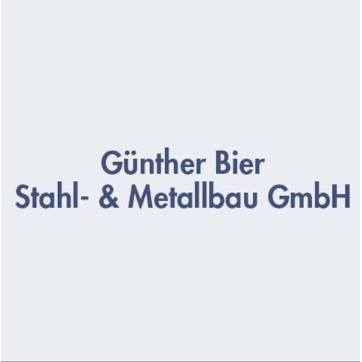 Logo des Unternehmens: Günther Bier Stahl- und Metallbau GmbH