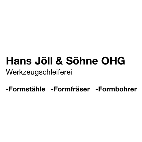 Logo des Unternehmens: Jöll Hans und Söhne OHG Werkzeugschleiferei