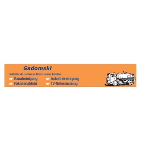 Logo des Unternehmens: Gadomski Kanalreinigung