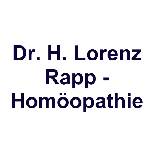 Logo des Unternehmens: Dr. H. Lorenz Rapp - Arzt für Homöopathie und Naturheilverfahren
