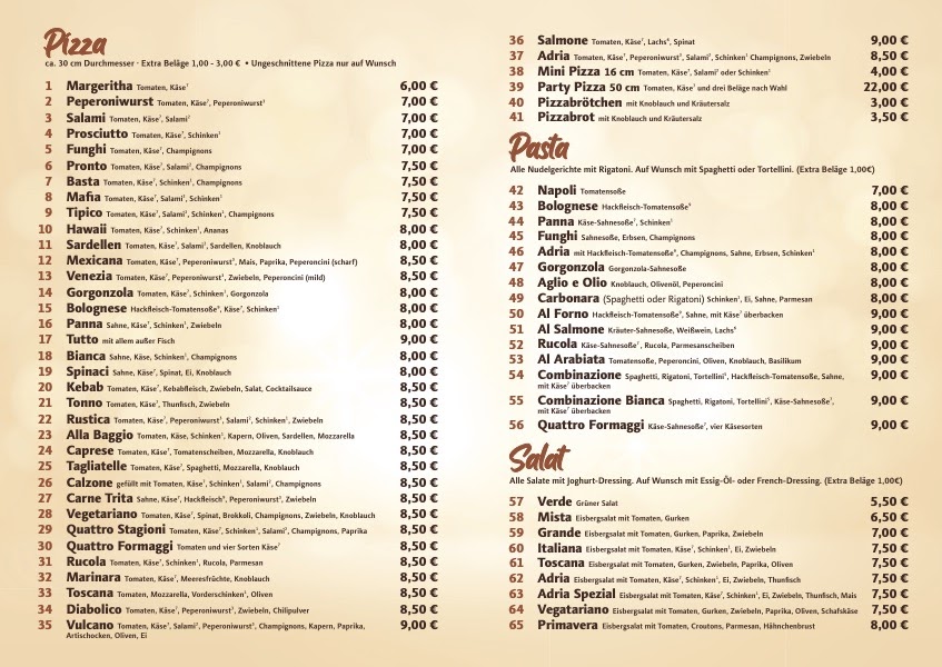 Pizzeria Adria Express