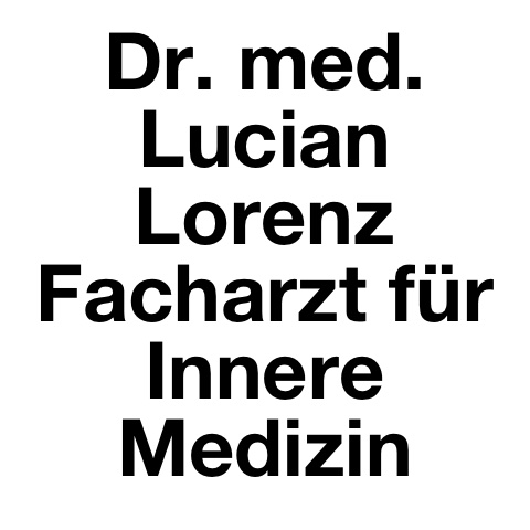 Logo des Unternehmens: Dr. med. Lucian Lorenz Facharzt für Innere Medizin