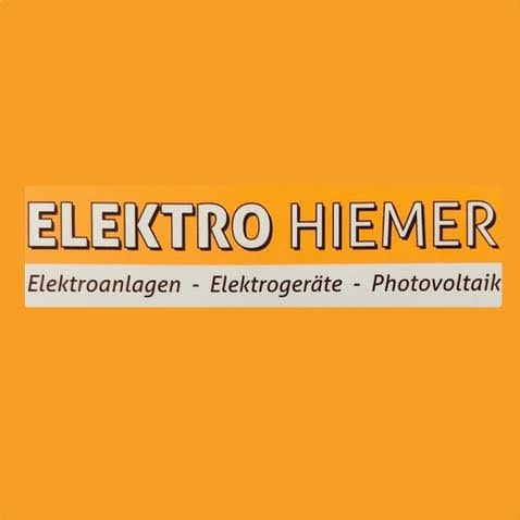 Logo des Unternehmens: Elektro Hiemer Elektroinstallation & Hausgeräteservice