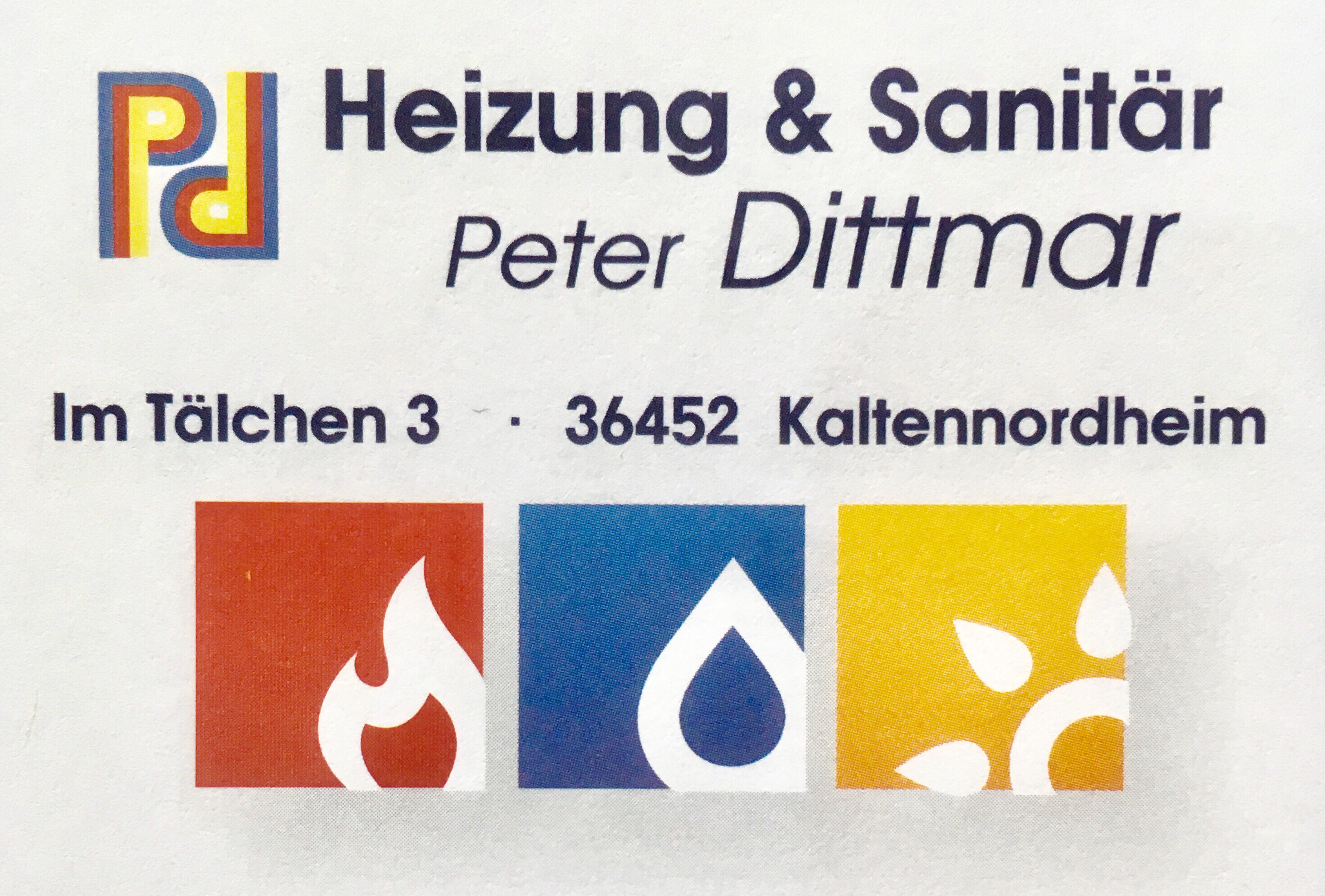Logo des Unternehmens: Peter Dittmar Heizungsfachbetrieb