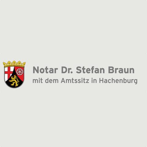 Logo des Unternehmens: Dr. iur. Stefan Braun Notar