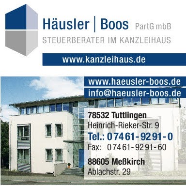 Häusler Und Boos Partg Mbb Steuerberater Im Kanzleihaus