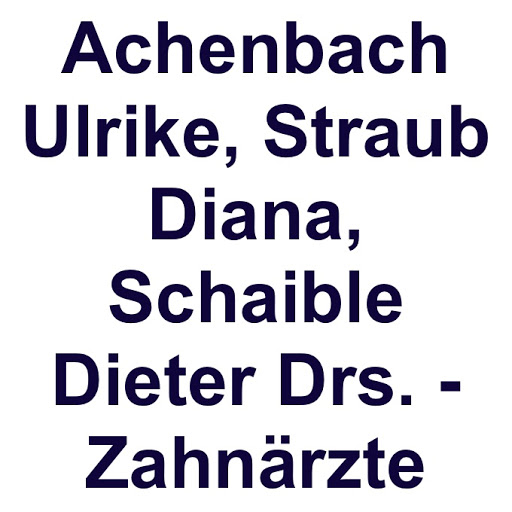 Logo des Unternehmens: Dr. Ulrike Achenbach, Dr. Diana Straub, Dr. Dieter Schaible Gemeinschaftspraxis Zahnärzte