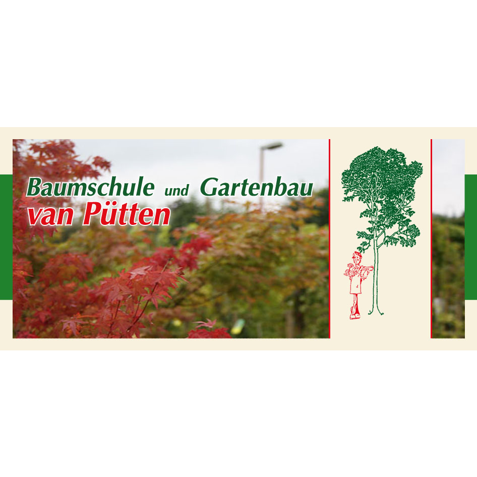 Logo des Unternehmens: Baumschule und Gartenbau van Pütten GbR