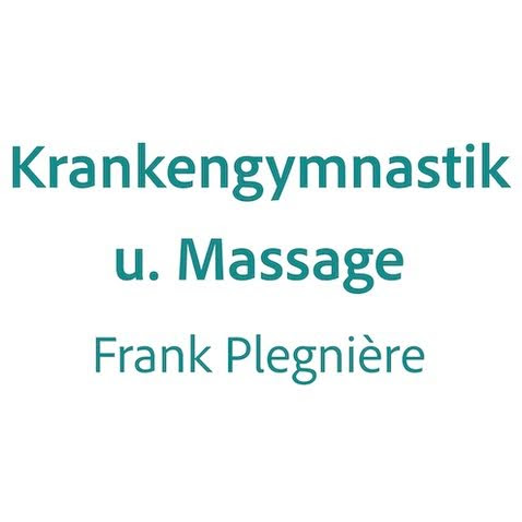 Logo des Unternehmens: Frank Plegnière Krankengymnastik, Massage und Lymphdrainage