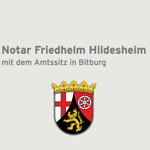 Logo des Unternehmens: Hildesheim Friedhelm Notar