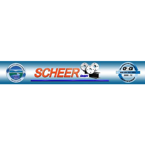 Logo des Unternehmens: Scheer GmbH Stahlbau, Rohrbau