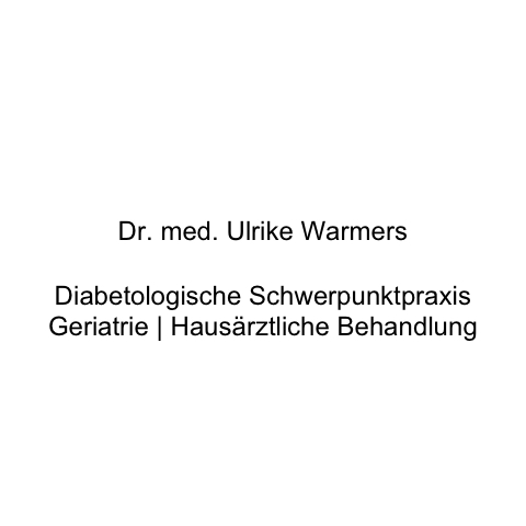 Logo des Unternehmens: Dr. med. Ulrike Warmers, Internistische Praxis, Diabetologische Schwerpunktpraxis