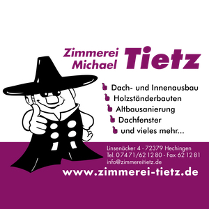 Logo des Unternehmens: Zimmerei Michael Tietz