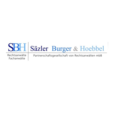 Säzler Burger & Hoebbel Partnerschaftsgesellschaft Von Rechtsanwälten Mbb