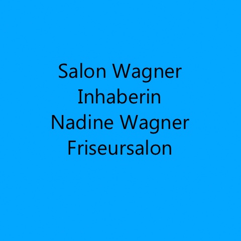 Salon Wagner Friseursalon