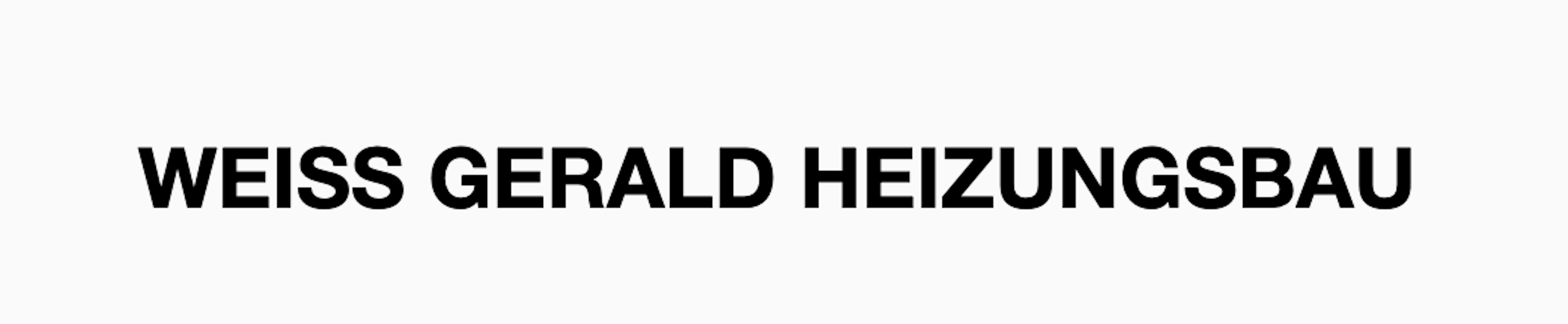 Logo des Unternehmens: Weiß Gerald Heizungsbau