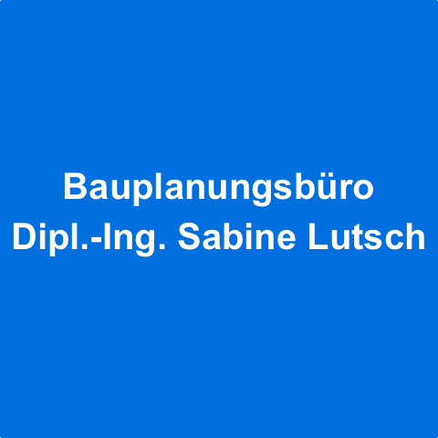 Logo des Unternehmens: Bauplanungsbüro Dipl.-Ing. Sabine Lutsch