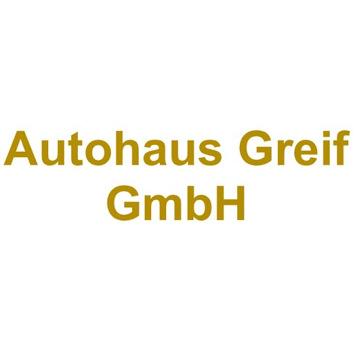Logo des Unternehmens: Autohaus Greif GmbH
