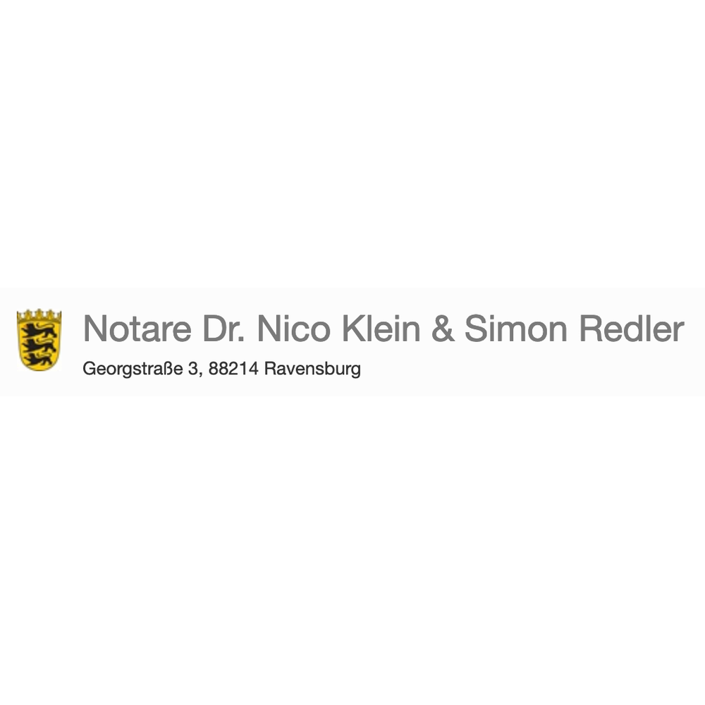 Notare Dr. Nico Klein & Simon Redler
