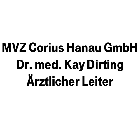 Logo des Unternehmens: MVZ Corius Hanau GmbH Dr. med. Kay Dirting Ärztlicher Leiter