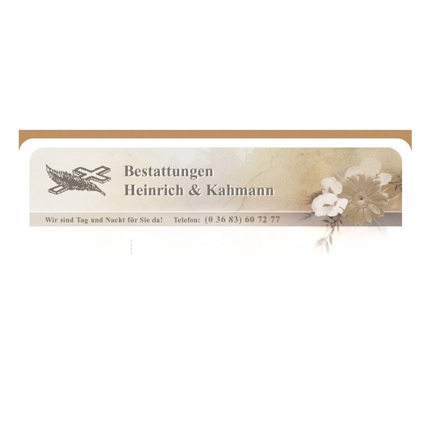 Logo des Unternehmens: Heinrich & Kahmann GbR Bestattungen