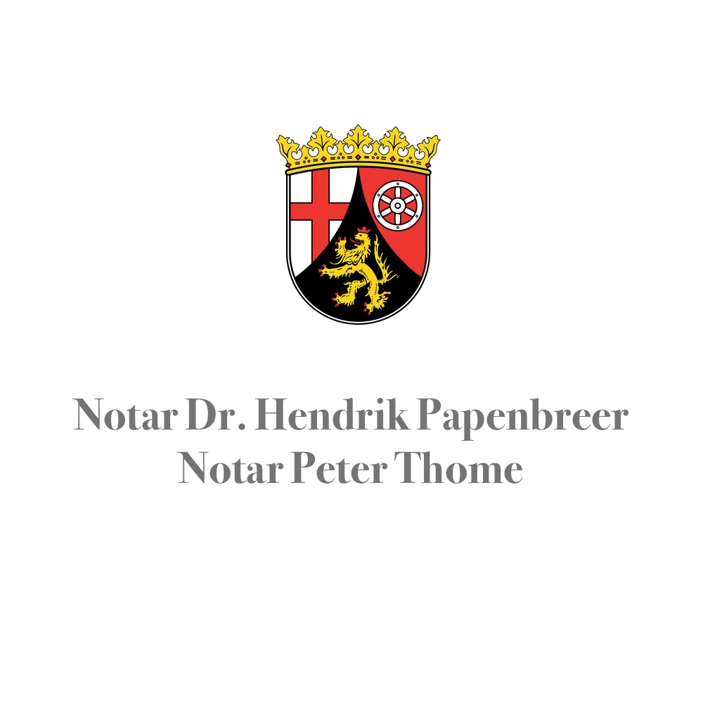 Logo des Unternehmens: Papenbreer & Thome Notare