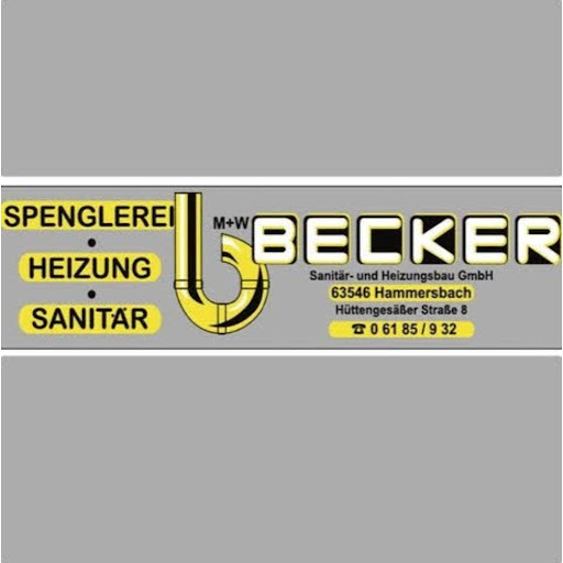 Logo des Unternehmens: M. + W. Becker Sanitär- und Heizungsbau GmbH