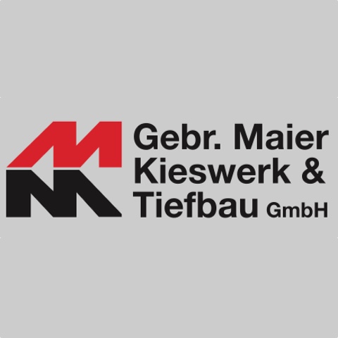 Logo des Unternehmens: Maier Kieswerk Gebr. u. Tiefbau GmbH Verwaltung