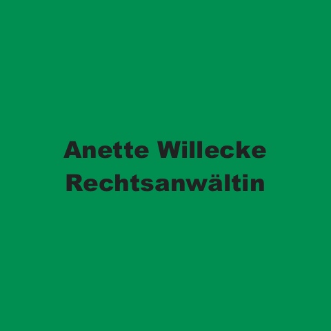 Anette Willecke Rechtsanwältin