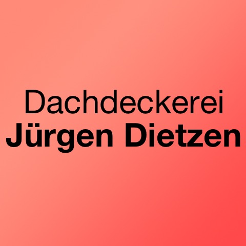 Logo des Unternehmens: Dachdeckerei Jürgen Dietzen