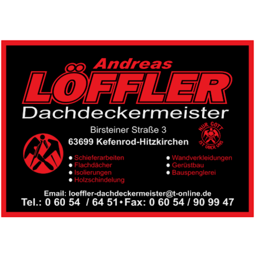 Logo des Unternehmens: Andreas Löffler Dachdeckergeschäft