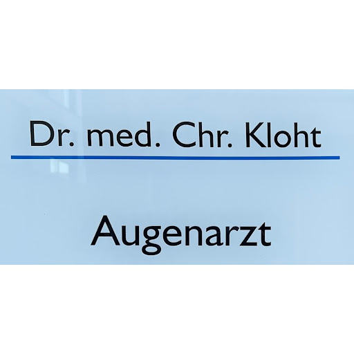 Logo des Unternehmens: Dr. med. Christopher Kloht Augenarzt