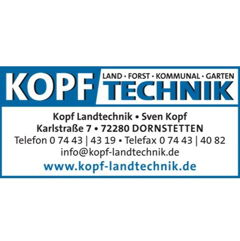Logo des Unternehmens: Kopf Landtechnik Inh. Sven Kopf