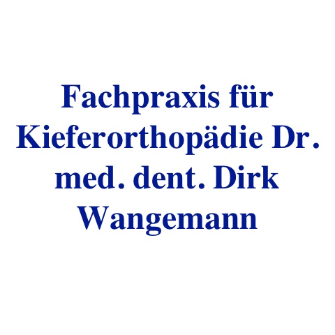 Dr. Med. Dent. Dirk Wangemann Kieferorthopäde