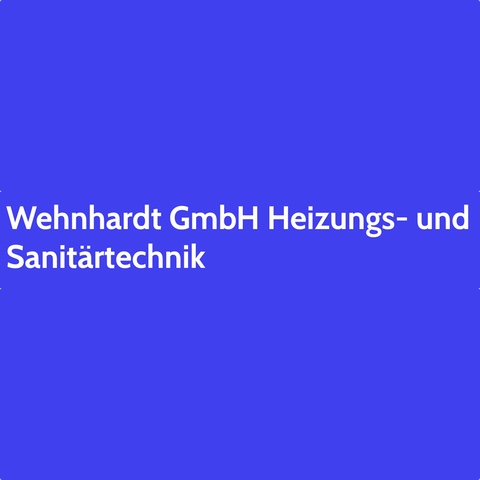 Wehnhardt Gmbh Heizung