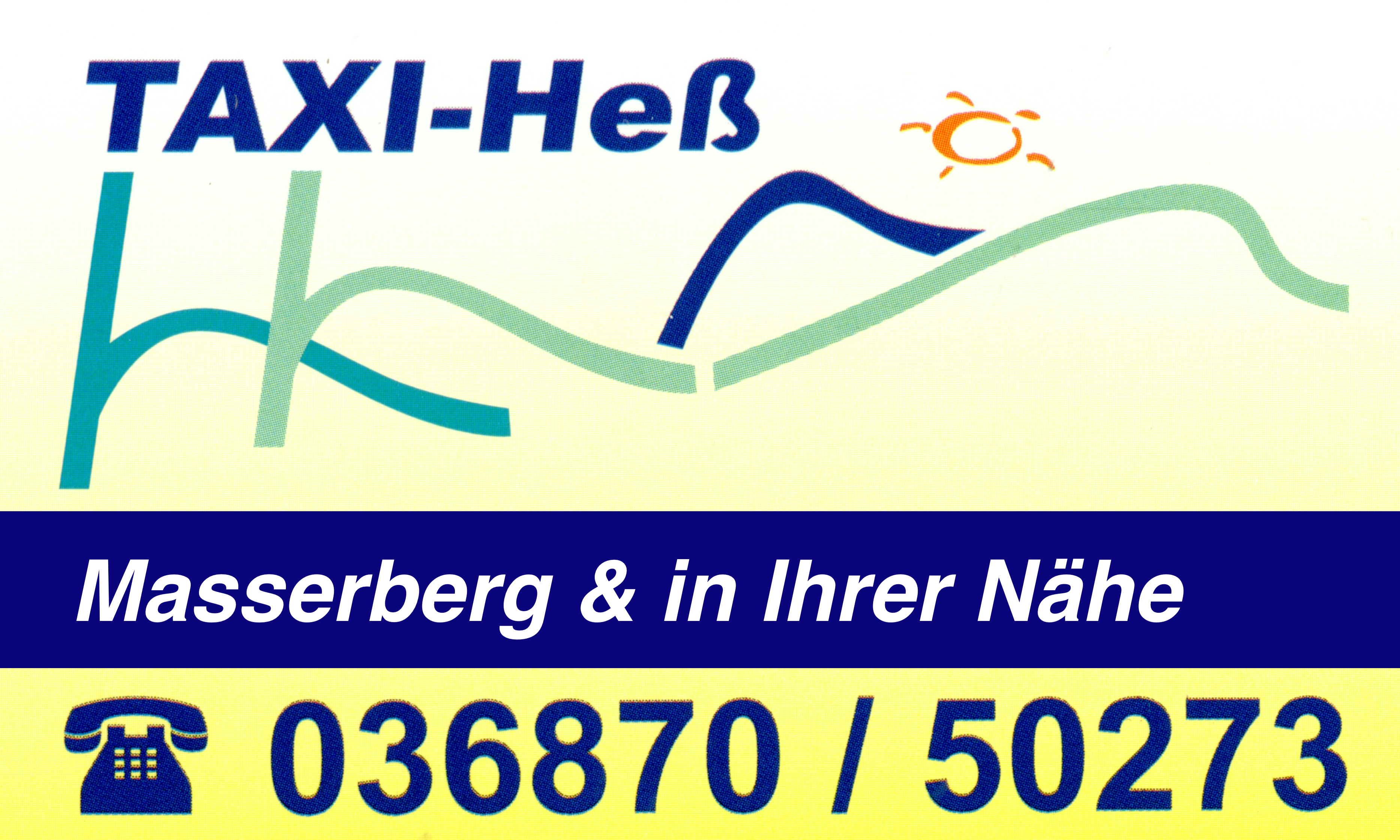 Heß Taxi & Fahrdienst – Kleinbusse