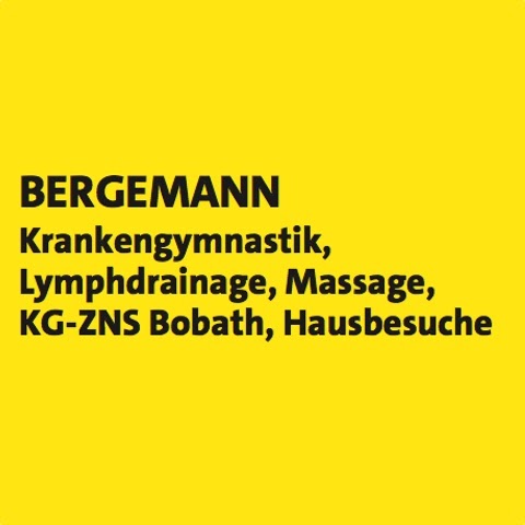Bergemann Siegfried Krankengymnastik