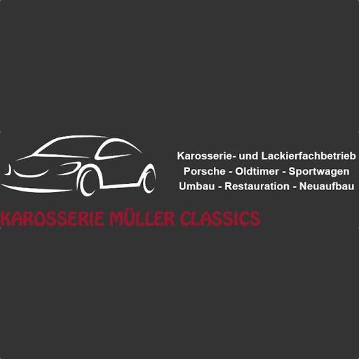 Logo des Unternehmens: Karosserie Müller Classics, Inh. Sven Müller, Karosseriebau und Autolackierer