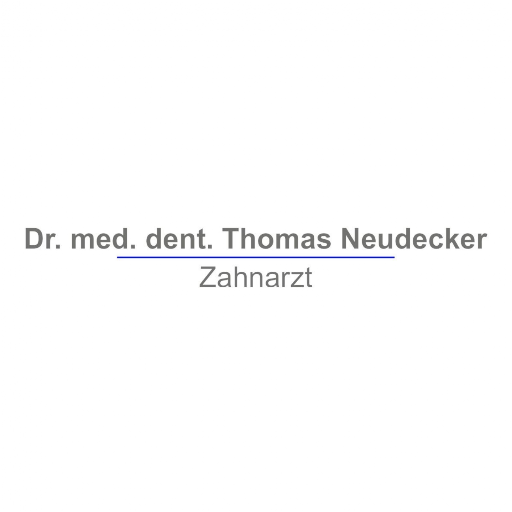 Logo des Unternehmens: Dr. med. dent. Thomas Neudecker - Zahnarzt