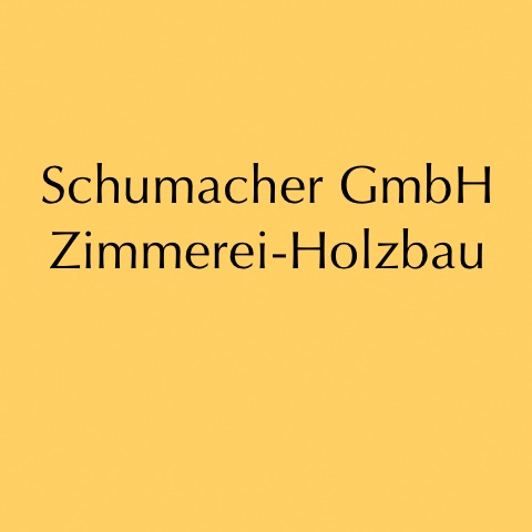 Logo des Unternehmens: Schumacher GmbH Zimmerei