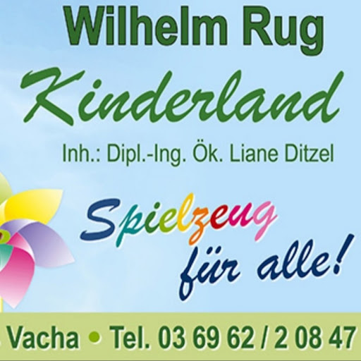 Logo des Unternehmens: Spielwaren Kinderland Wilhelm Rug, Inh. Dipl-Ing. Ök. Liane Ditzel