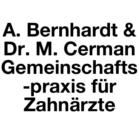 Logo des Unternehmens: A. Bernhardt & Dr. M. Cerman Gemeinschaftspraxis für Zahnärzte