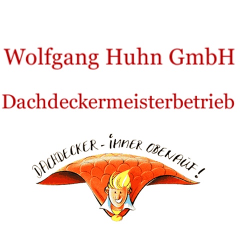 Logo des Unternehmens: Wolfgang Huhn GmbH Dachdeckerbetrieb