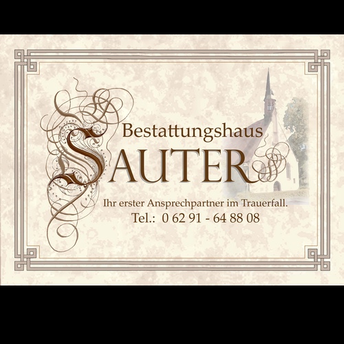Logo des Unternehmens: Bestattungshaus Sauter