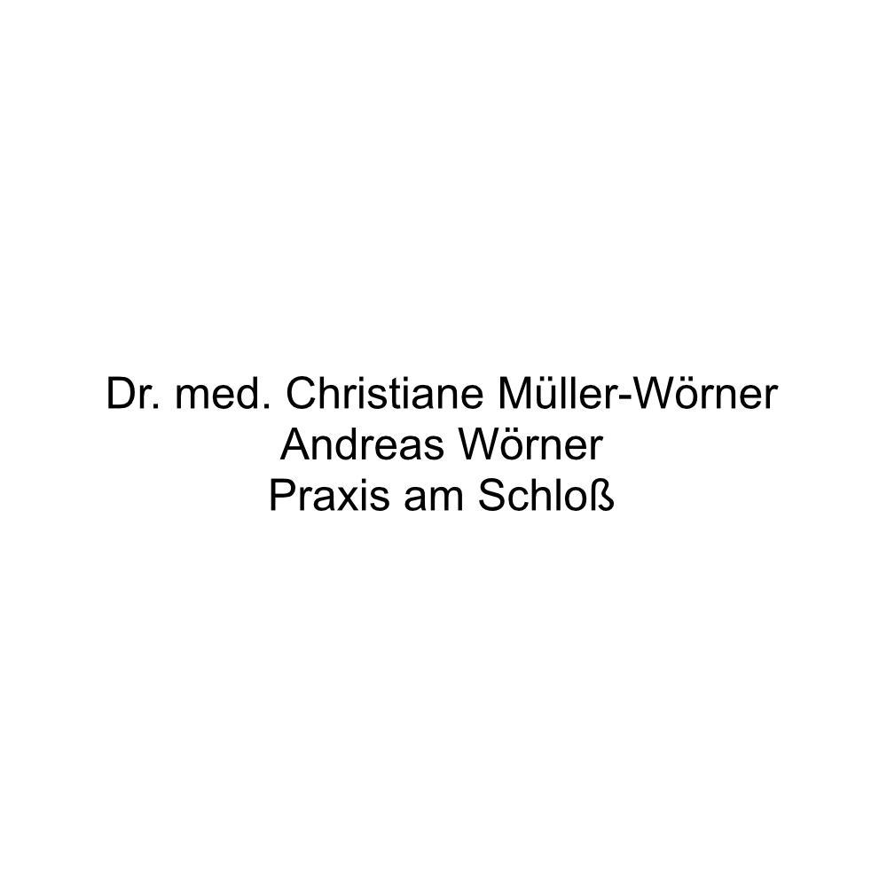 Logo des Unternehmens: Dr. med. Christiane Müller-Wörner und Andreas Wörner