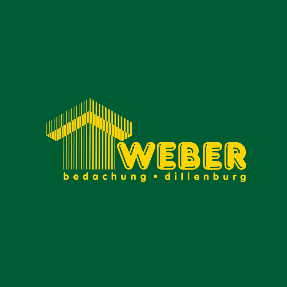 Logo des Unternehmens: W. + H. Weber GmbH Bedachungen